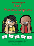 Orton-Gillingham Small Phoneme/Grapheme Cards