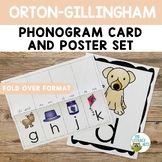 Orton-Gillingham Sound Cards for 3 part drill and Posters