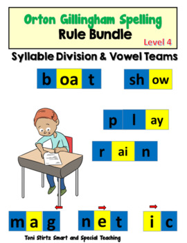 Preview of Level 4 Multi-Syllable Words & Vowel Teams (Barton Aligned)