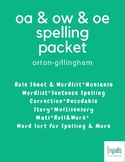 Orton-Gillingham - Spelling Rules - Activities - Vowel Tea