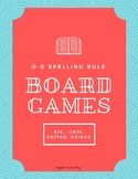 Orton-Gillingham Spelling Rules Board Games: k/c, -ck/k, -