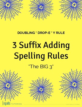 Preview of Orton-Gillingham Spelling Rules: The Big 3 Suffix Adding Rules