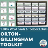 Orton-Gillingham Toolkit: 1,800+ Word Flash Cards & Organi