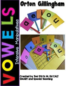 Orton Gillingham Vowel Intensive by Smart and Special Teaching | TPT
