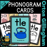Orton Gillingham Phonogram Cards (small size)