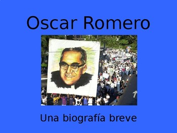 Preview of Oscar Romero: Presentación cultural