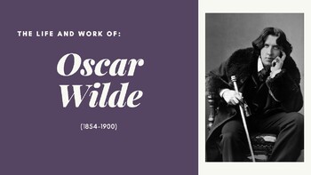 Oscar Wilde's life and work by The Cultured Fox Store | TPT