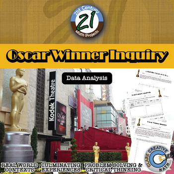Preview of Oscar Winner -- Data Analysis & Statistics Inquiry - 21st Century Math Project