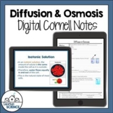 Osmosis Diffusion Cellular Transport Notes for Distance Learning