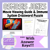Osmosis Jones Movie Guide Worksheet & Immunity System Crossword Puzzle