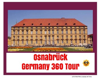 Preview of Osnabrück Germany Tour Project - Digital or Printable - distance learning