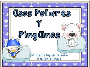 Preview of Osos Polares y Pinguinos (Polar Bears & Penguins in Spanish)