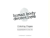Human Body Detectives Coloring pages