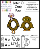 Ostrich, Owl: Letter O Alphabet Craft, Hat - Beginning Sou