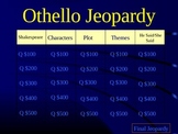 Othello Act 2 Jeopardy Review Game