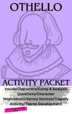 Othello Activity Packet with Answer Key