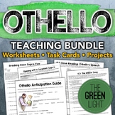 Othello Bundle: Worksheets, Study Guide, Task Cards, Projects