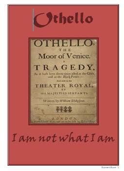 Preview of Othello Close Reading Bundle