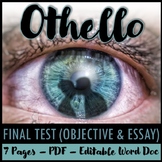 Othello Final Test