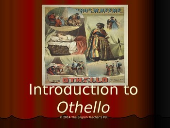 Preview of Othello Introduction and Discussion Questions PowerPoint
