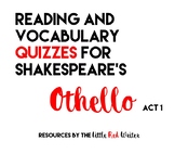 Othello Act 1 Quiz