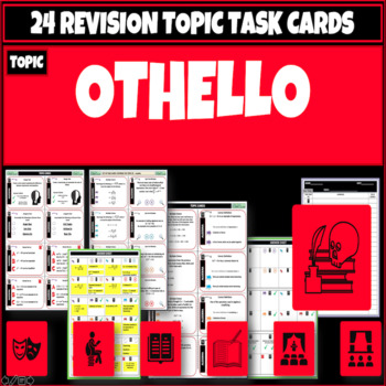 Preview of Othello and Theories Task Cards