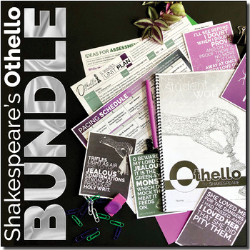 Preview of Othello by Shakespeare - Complete Teaching Unit BUNDLE