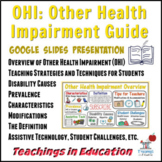 Other Health Impairment Presentation (OHI)