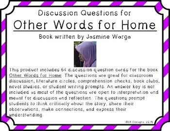 other words for home novel