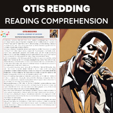 Otis Redding Reading Comprehension Worksheet | Soul Music 