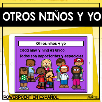 Preview of Otros niños y yo | Spanish PowerPoint