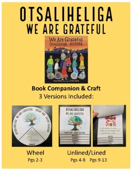 Preview of Otsaliheliga: We Are Grateful Book Companion and Craft
