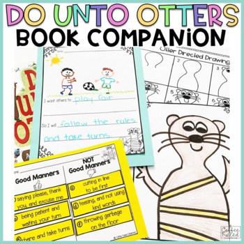 Preview of Otters Book Companion - Literacy Activities - Great for Back to School