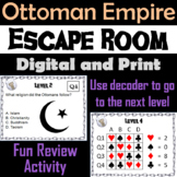 Ottoman Empire Activity Escape Room