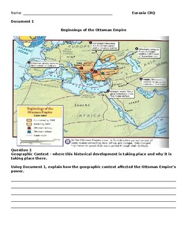 Preview of Ottoman Empire, Ibn Battuta and Islamic Empire - CRQ set of three