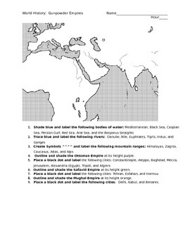 Preview of Ottoman, Safavid, Mughal Geography and Mapping Practice