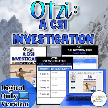 Preview of Otzi- CSI Investigation - Digital Version