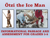 Otzi the Ice Man: Reading Comprehension Passage and Assess