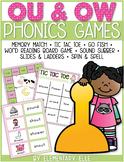 Ou and Ow Diphthongs Phonics Games {Literacy Centers}