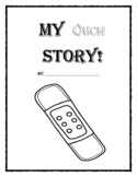 Ouch Writing Prompt Template and Band Aid Flipbook