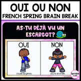 Oui ou Non French Spring Digital Movement Break  | Pause a