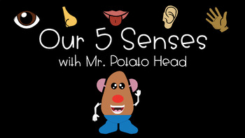 Preview of Our 5 Senses with Mr. Potato Head Seesaw Slides