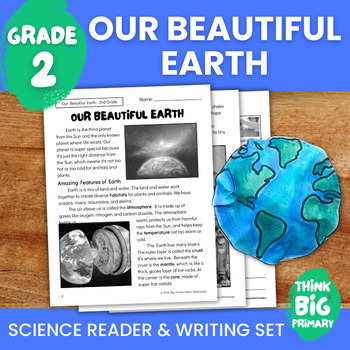 Preview of Our Beautiful Earth - Second/Third Grade Science Reader & Writing Set