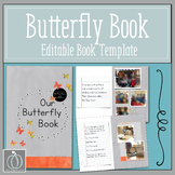 Our Butterfly Book Editable Book Template