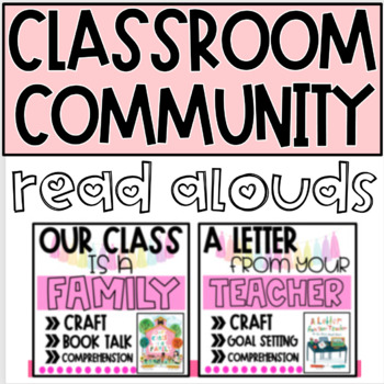 Preview of Our Class is a Family | A Letter from Your Teacher | CLASSROOM COMMUNITY BUNDLE