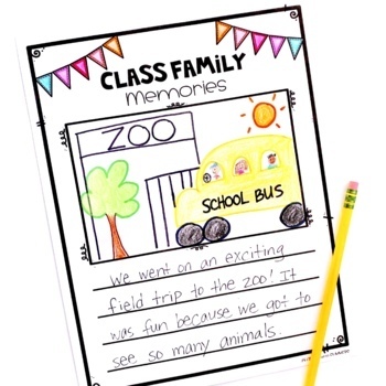 Our Class is a Family Activity : Class Family Album by Life Between Summers