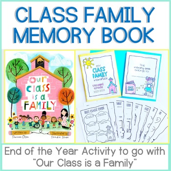 Our Class is a Family: Activity and Coloring Books for Kids Ages 4-8  (Paperback)