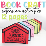 Our Class is a Family Book Activities I BACK TO SCHOOL book craft