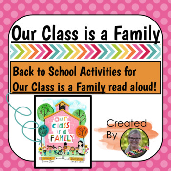 Preview of Our Class is a Family Book Companion