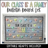 Our Class is a Family Bulletin Board & Door Decor with Edi